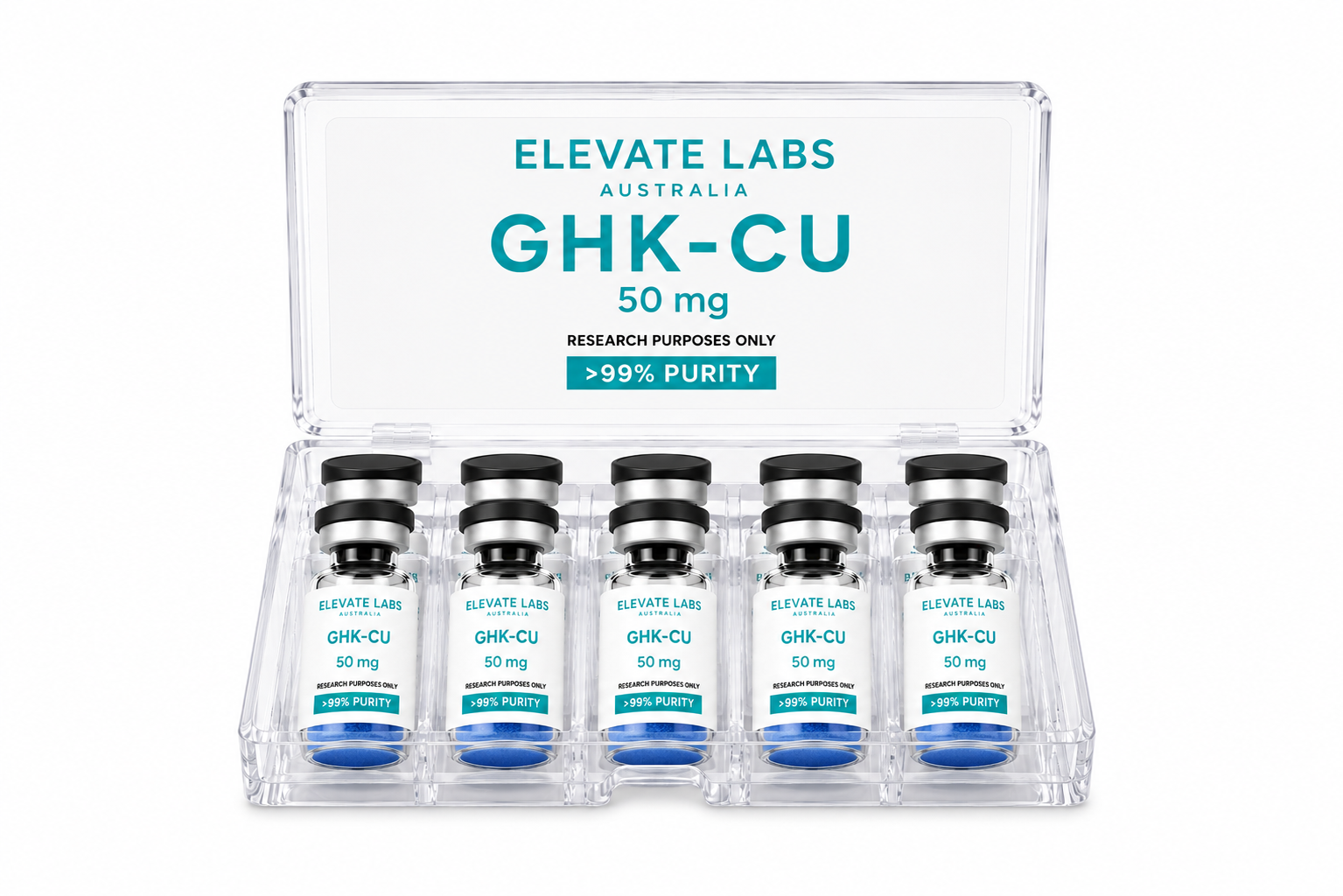 GHK-Cu 50mg - 10 pack